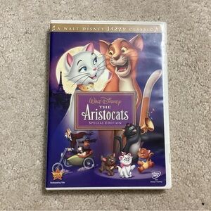 Disney The Aristocats Special Edition DVD - Purple and Orange Cover